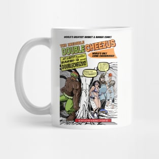 Brisket and Burger Comic T-Shirt Mug